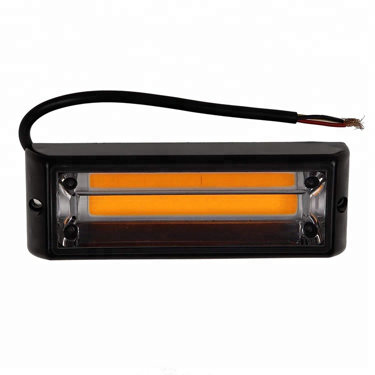 DC12-24V 10W amber Hazard Warning Flash Strobe Brake Lights