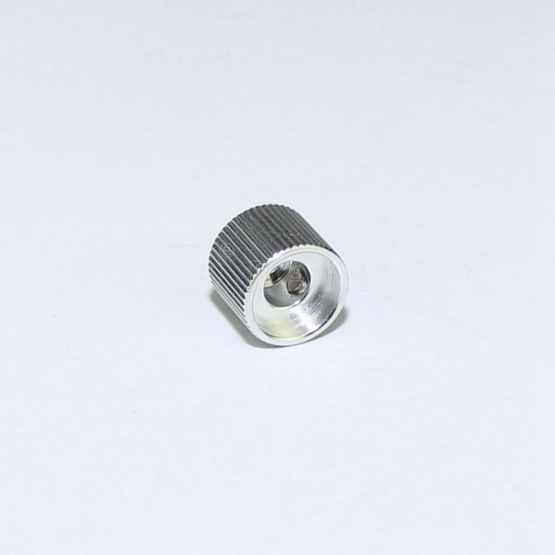 15MMX12.5MM 0.25 Inch Silver Rotary Electronic Control Metal Knobs For Potentiometers