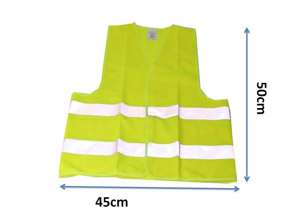 45x50cm 120g EN20471 approved Kids high reflective  safety vest