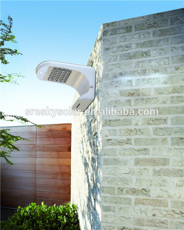 Solar Powered Decorative Led Outdoor Solar Wall Light