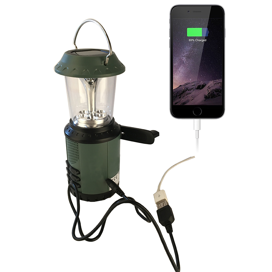 Multiple Solar Emergency Torch Camping Light With Radio And Cell Phone Charger For Camping Outdoor Traveling