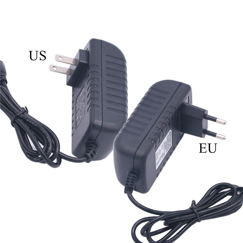 Newest Hot EU Plug AC 110V 220V Converter DC 24V 1A Server Power Supply Adapter