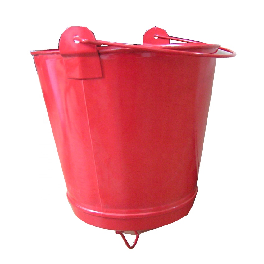 Round-bottomed Red fire sand 10L  bucket cheap price