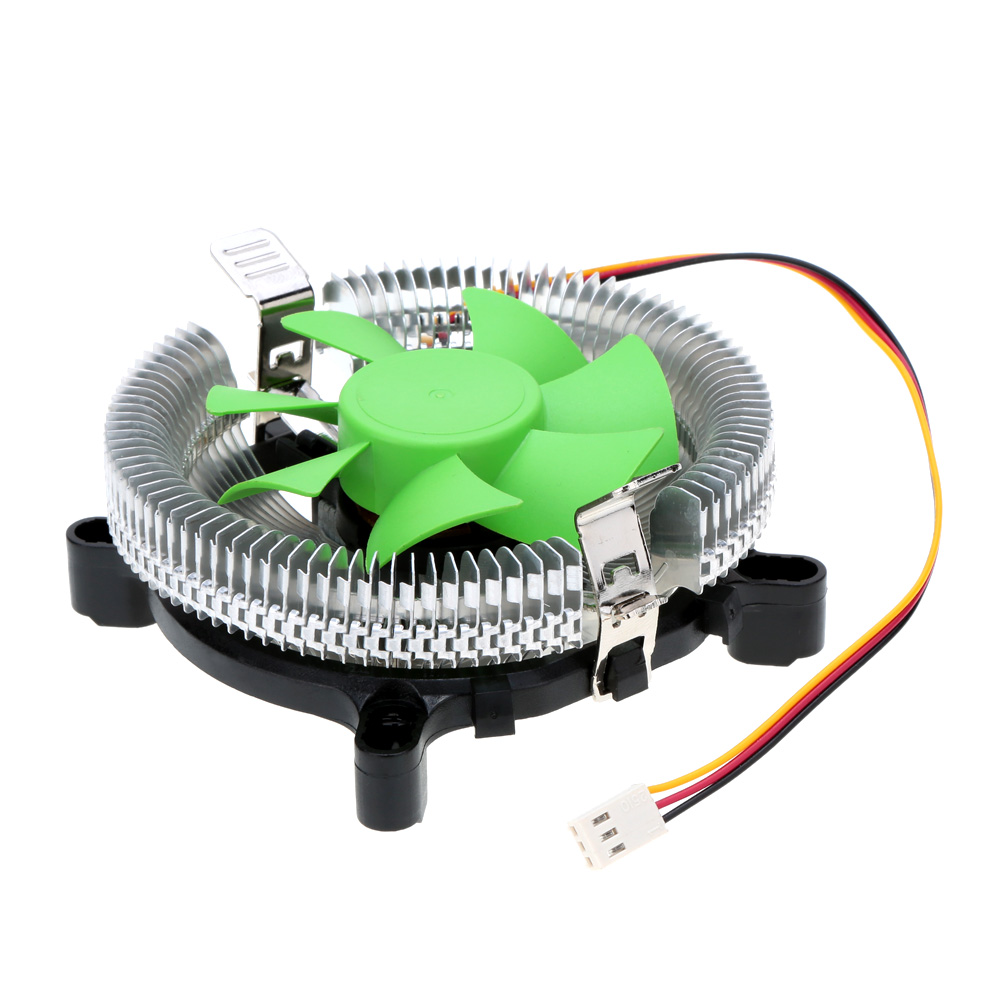 Hydraulic Bearing Silent 80mm Cooling Fan CPU Cooler Radiator for Intel LGA 775/115X AMD AM2/754/939/940 Computer PC Peripheral