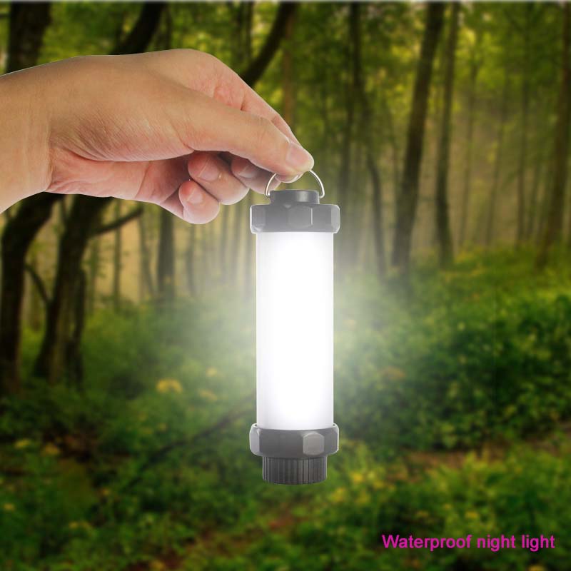 wholesale survival gear camping lamp USB survival camping gear battery emergency light fishing magnetic camping lamp