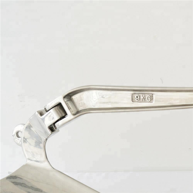 Boat ship yacht marine vessel mooring Plow Anchor in anchors winch