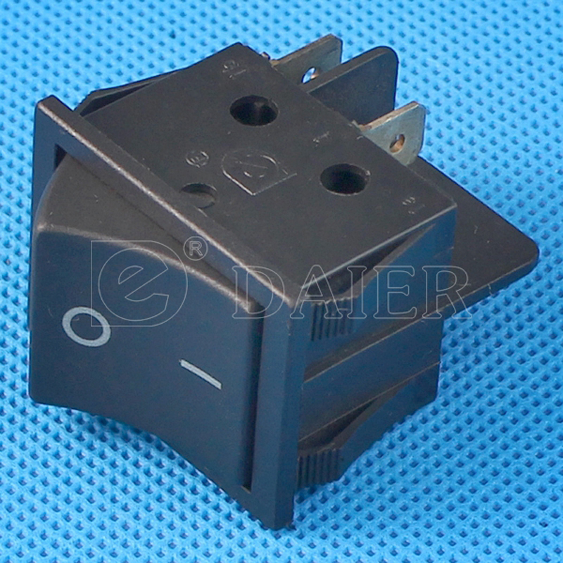 KCD1-2-101 6A 250VAC ON OFF 2 Position 2PIN Mini CQC Rocker Switch T12055 Switch