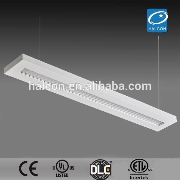 Aluminum extrusion led linear lighting fixture for office up and down