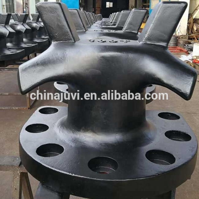 Wholesale price marine mooring chain bollard type J dock bollard