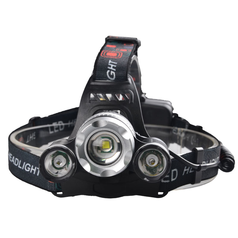 Rechargeable 18650 Battery Headlamp 1800 Lumens LED Mining Headlamp