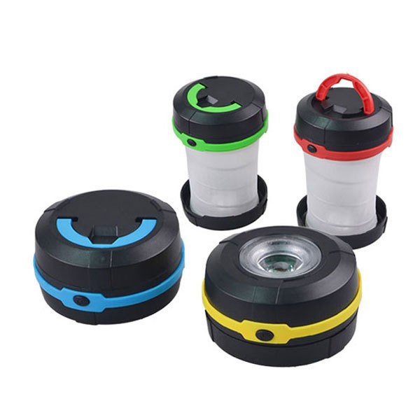 Pop-Up Camping Flashlight Random Color Travel Small Camping Lantern