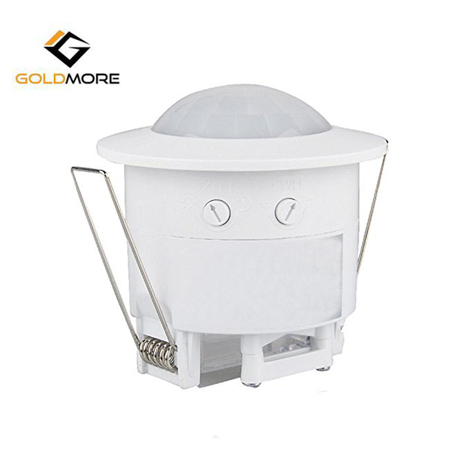 Waterproof infrared Pir Motion Sensor Recessed PIR Ceiling Occupancy Motion Sensor Light Switch (360 Degree 110V-240V)