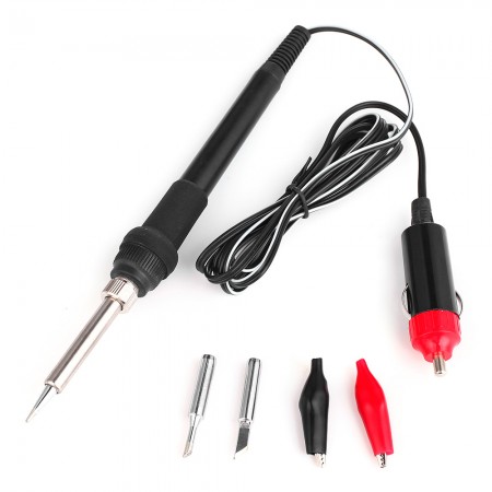 DC12V 24V 25/50W Soldering Iron Repairs Tool for Car Cigarette Socket Powered