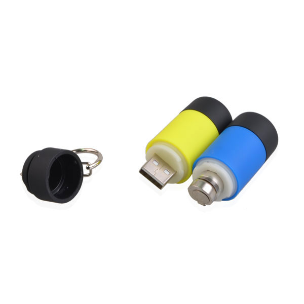 Colorful High Quality Best Promotional Item LED PVC Key Chain