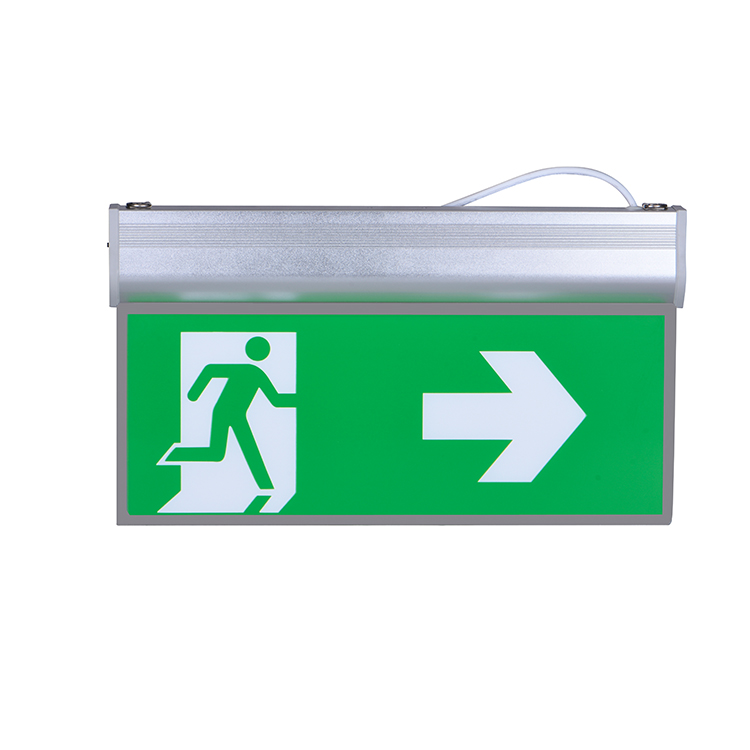 Factory Good Explosion proof led emergency lamp illuminated exit signs light with 3 hours emergency