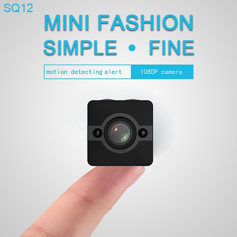 waterproof mini digital video camera sq12, underwater camera wide angle cam 1080p video recording for wedding