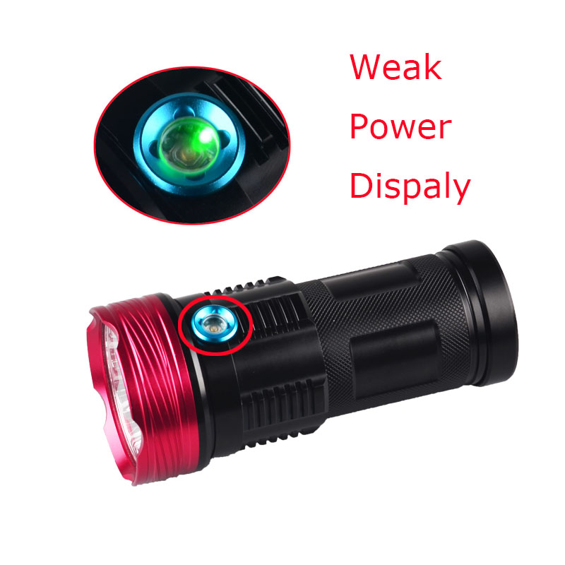 5000 Lumens Flashlight High Power LED Long Range Rechargeable Torch Light