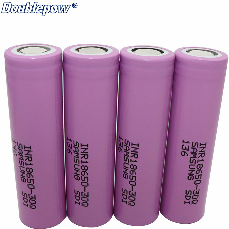 Original 3.7V Rechargeable Li-ion 18650 Vape Battery Replacement for Samsung INR18650 30Q