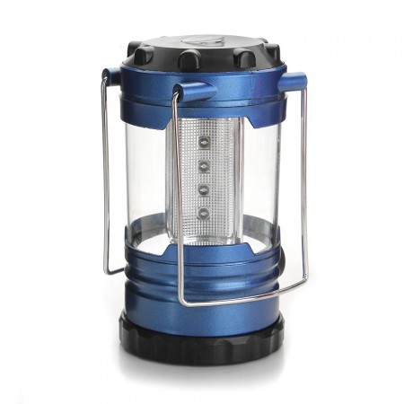 Portable 12 LED Camping Bivouac Tent Light Lantern Lamp with Compass