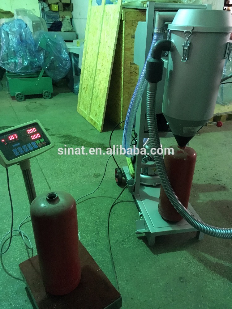 Fire extinguisher ABC chemical powder recharging machine