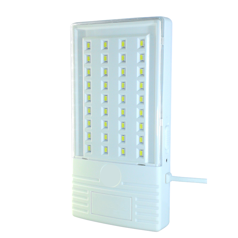 Colombia Vietnam Brazil sell 300lm IP20 Rechargeable 3W bulkhead Led  Emergency Wall Light