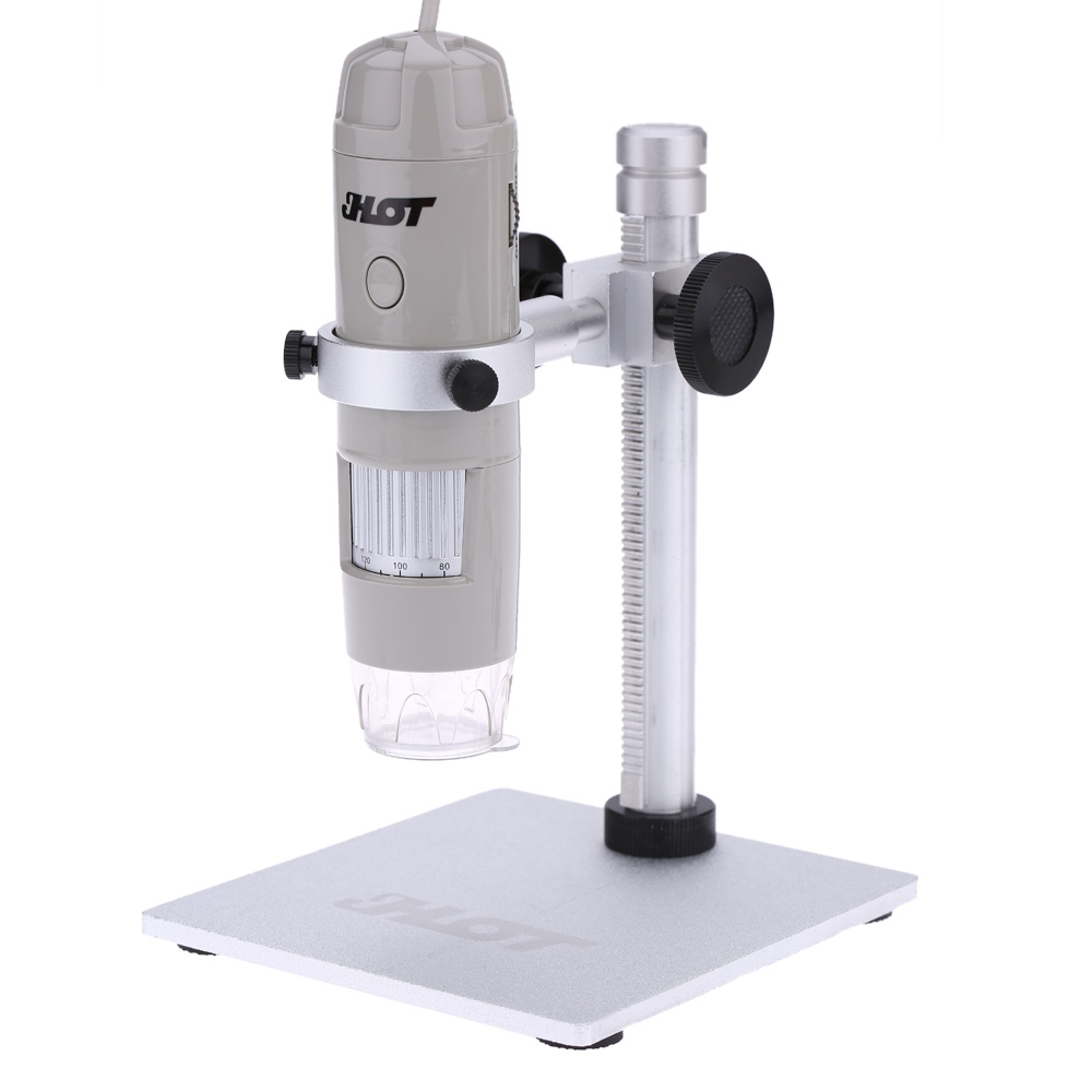 1X-500X USB Microscope OTG Function 8LED Magnification Digital Zoom Magnifier with Holder True 2.0MP Video Camera 0-4cm Focus