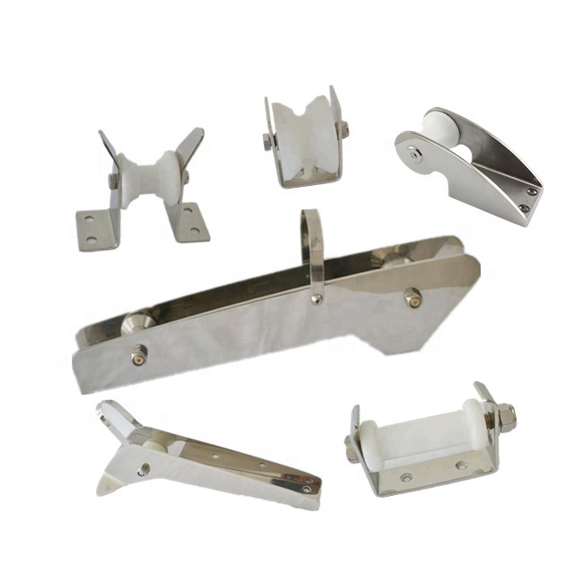 AISI 316 stainless steel boat anchor bow rollers for Pool anchor 30kg