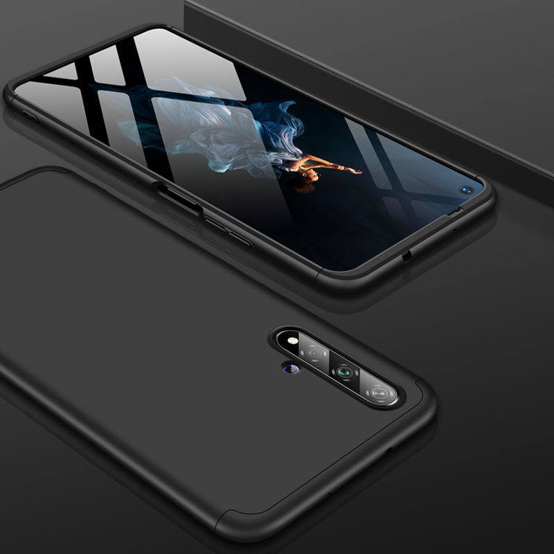 2018 hot sell 360 cover Removable 3in1 Hard PC Shield Back Cover Case for Huawei honor 20