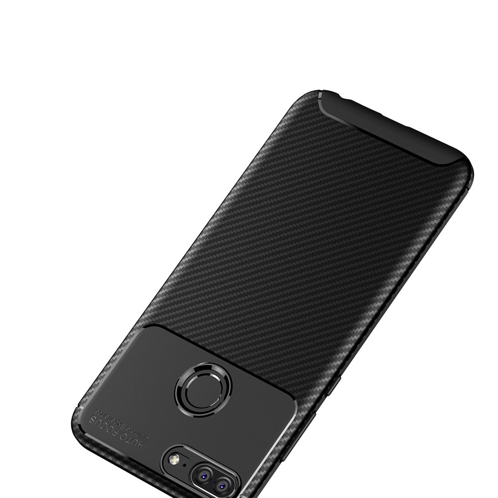 Carbon Fiber 360 Protective phone case For Huawei honor 10 Lite TPU Silicone back cover case
