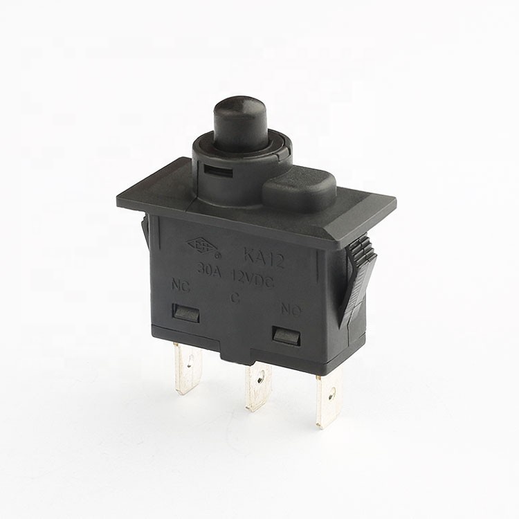 China factory price high current water-proof 30A push button switch for fridge