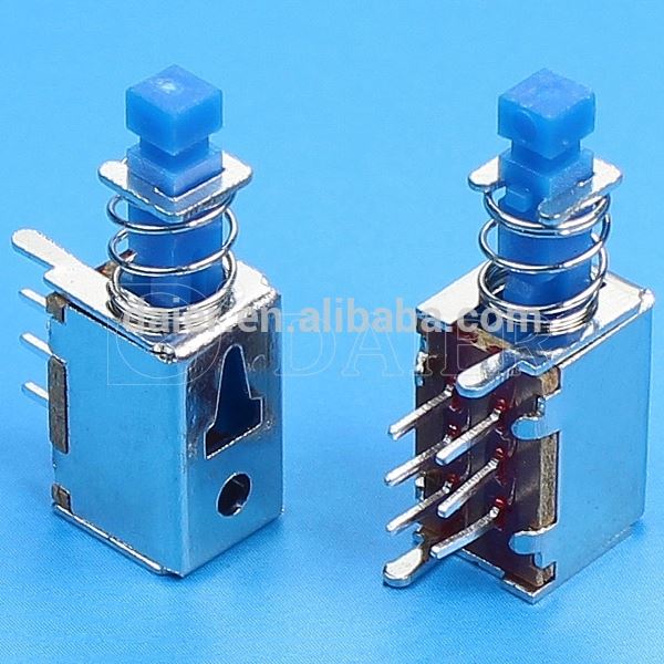 PS-22E01 dpdt Pcb Terminal push switches 6 pins