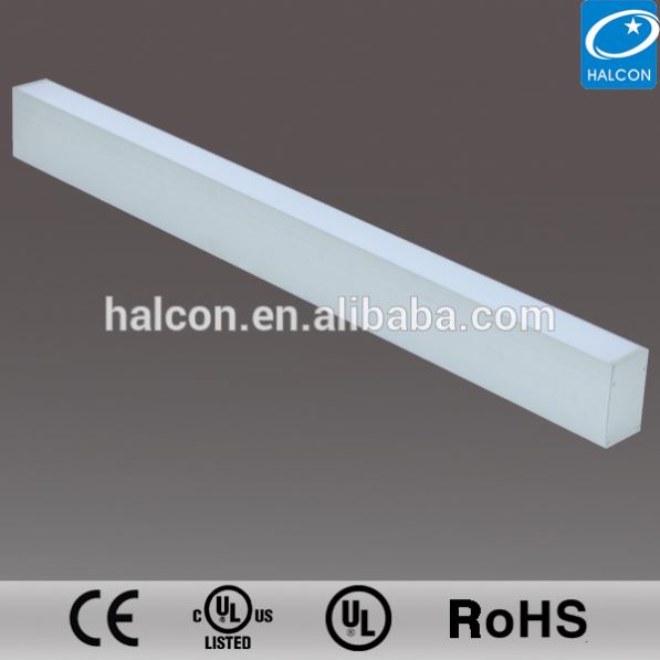 Dimmable Office LED Flat Batten Fitting Commercial Led Pendant Lighting Light