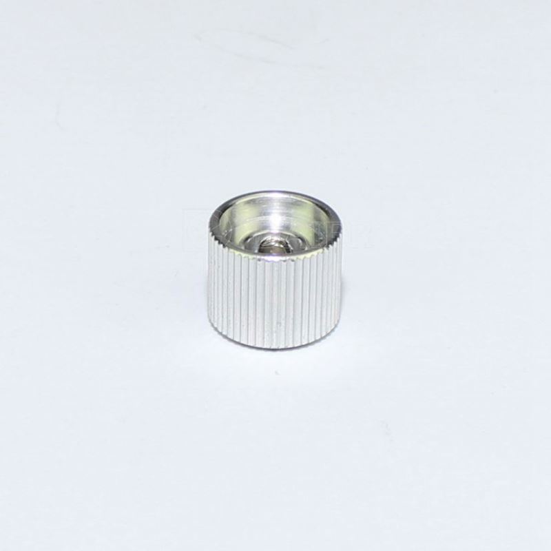 15MMX12.5MM 0.25 Inch Silver Rotary Electronic Control Custom Guitar Knobs