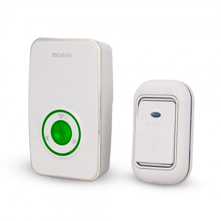 ZOGIN Wireless Cordless Digital Door Bell Chime Doorbell Plug