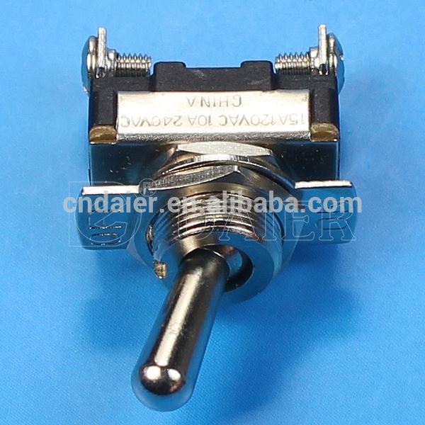 ASW-23-101A 12MM SPST 2Pin Automotive Toggle Switch 120V 15A