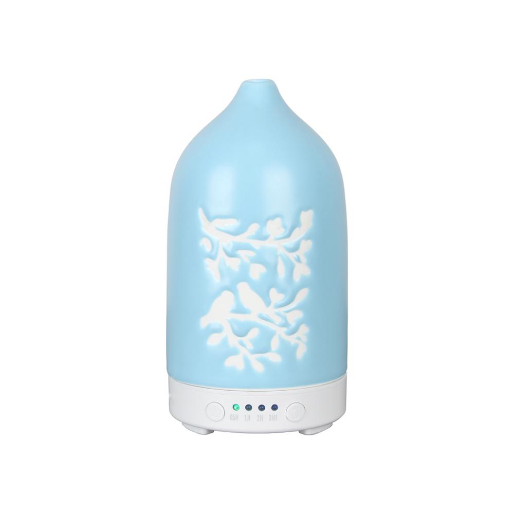 100ml Wholesale LED Mini Car Aromatherapy Air Perfume Scent Dispenser Machine, Hot Nano Ceramic Essential Oil Diffusor