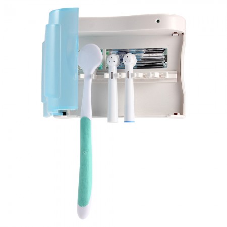 Toothbrush Sanitizer UV Electric Sterilizer Holder for Family