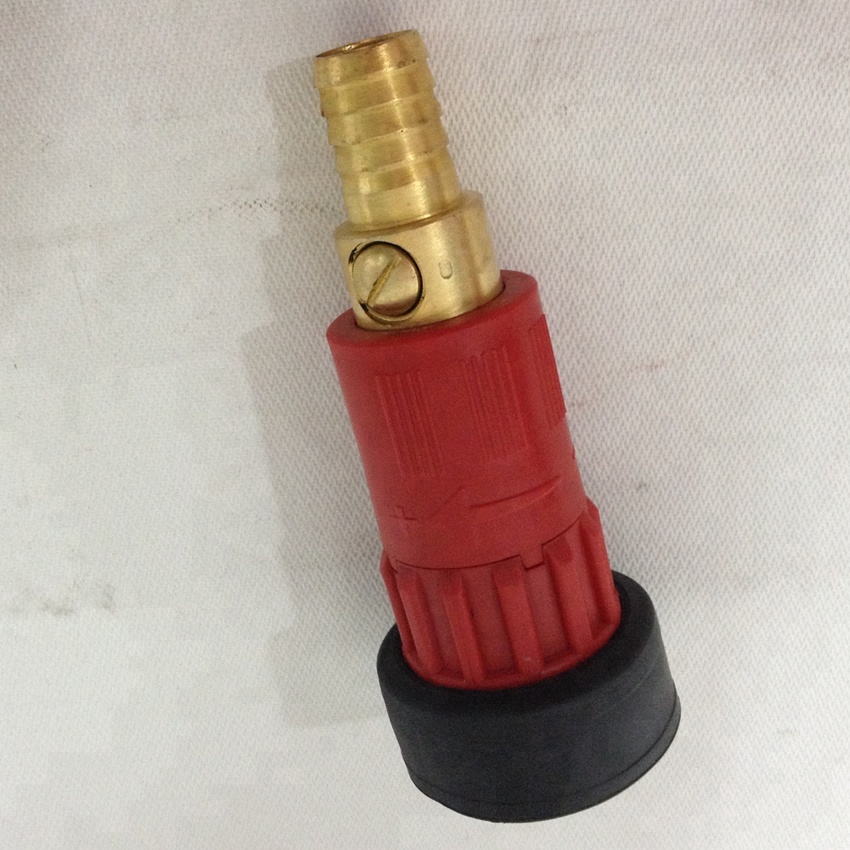 1 Plastic & brass material spray nozzle fire hose reel water nozzle