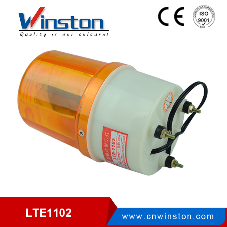 Factory DC 12V 24V LTE-1102 Bulb Revolving Warning Light