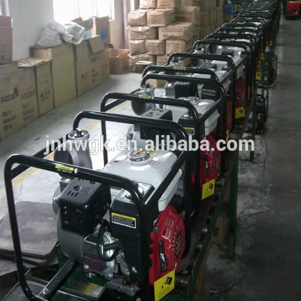 Agricultural irrigation 4.5hp diesel 2 inch portable fire fighting engine water pump