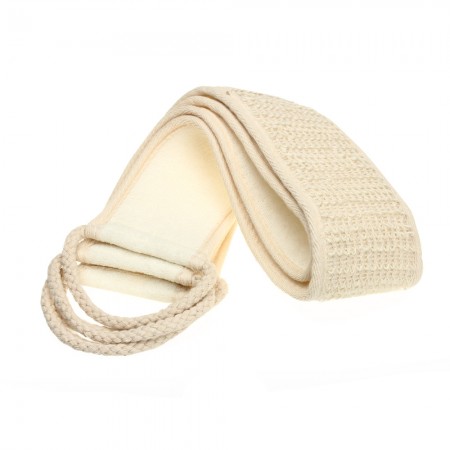 2pcs Sisal Sponge Bath Spa Massage Body Scrub Back Strap Loofah
