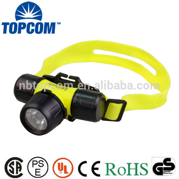 1800 Lumens Rechargeable Waterproof Diving UV Head Lamp