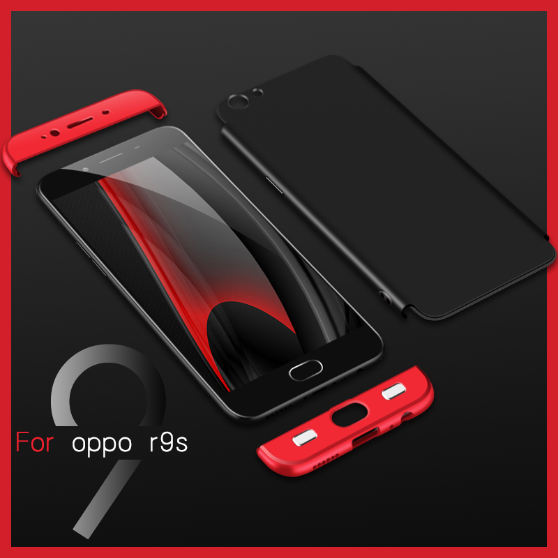 case for OPPO R9S Cover, Removable 3in1 Hard PC Shield Back Cover Case for OPPO R9S phone cases