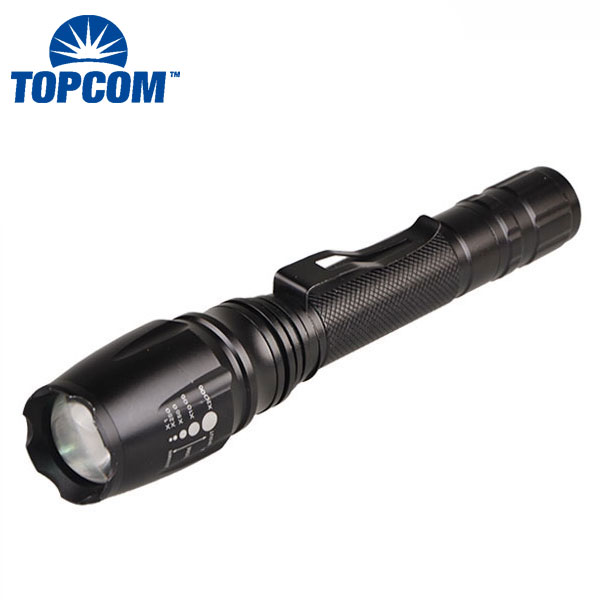 Super bright 1600 lumens 5 modes cree xm-l led zoom flashlight torch TP-1839