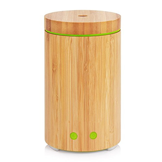 2019 Cheapest Bamboo Ultrasonic Aroma Diffuser Bamboo Aroma Humidifier