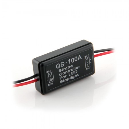 Flash Strobe Controller Flasher Module for LED Brake Tail Stop Light 12-16V