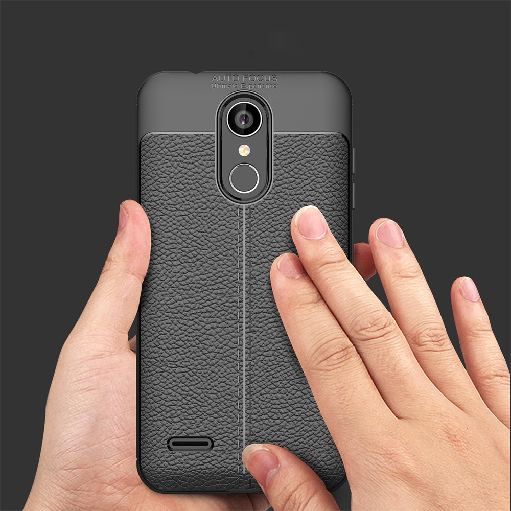 Hot Sell Litchi pattern Soft Tpu case for LG K8 2018 Cover