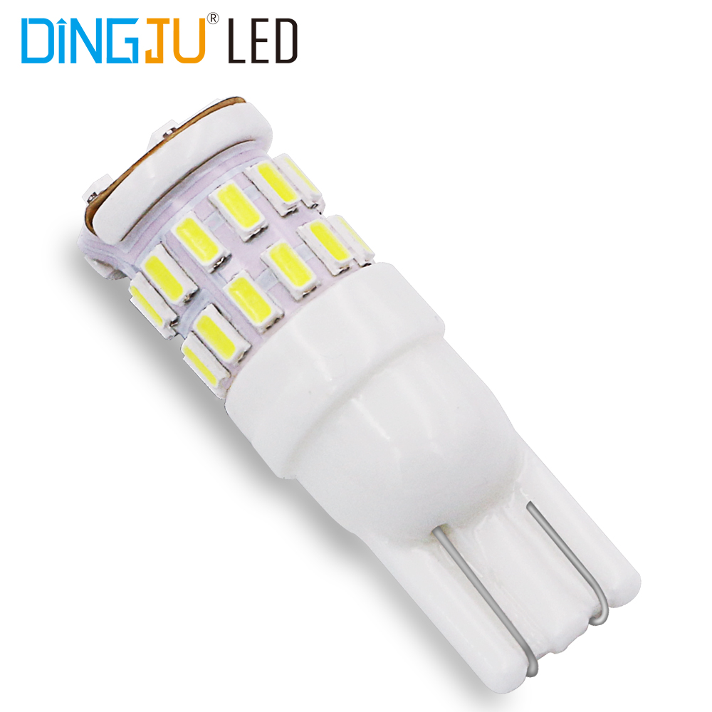 Manufactory Wholesale Car Led T10 194 30smd 3014 Auto Bulb 12v 1.2w Reading Light Licence Plate Lamp Good Price