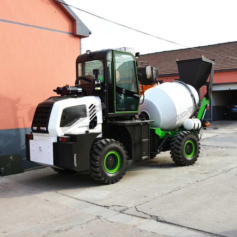 1.2 Cbm Self Loading Cement Mixing Mini Mobile Concrete Mixer Truck Factory Price