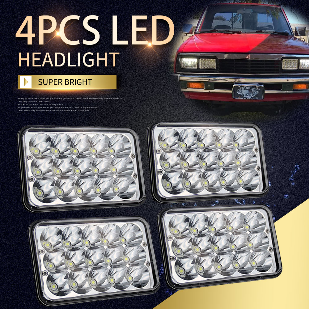 Car 4x6 Inch led headlight